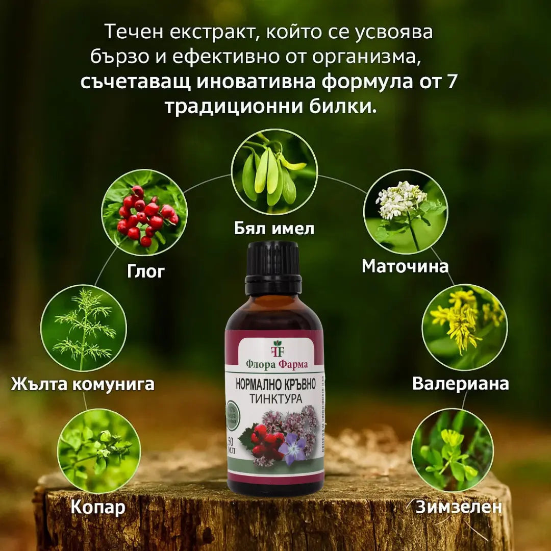 Normalne ciśnienie krwi – nalewka 50 ml – na wysokie ciśnienie