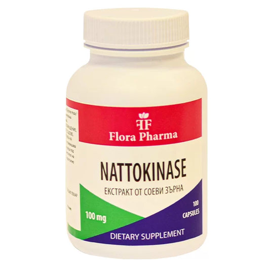 NATOKINAZA  – suplement diety, 100 kapsułek, 100 mg – naturalne wsparcie krążenia i serca
