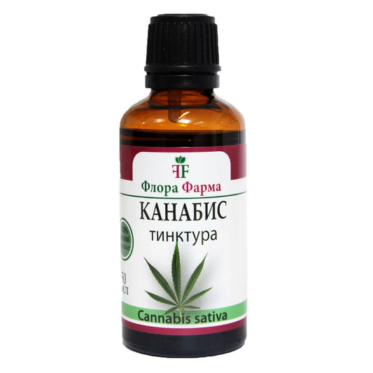 Konopie indyjskie – nalewka 50 ml – na przewlekłe bóle, stres, bezsenność