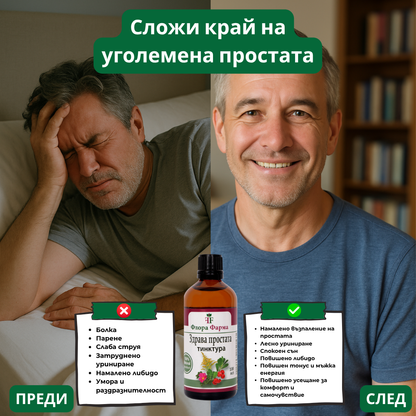Zdrowa prostata – nalewka 100 ml – w przypadku przerostu prostaty, zapalenia gruczołu krokowego