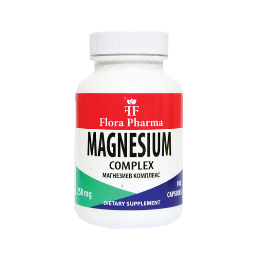 KOMPLEKS MAGNEZU 100 kapsułek, 250 mg