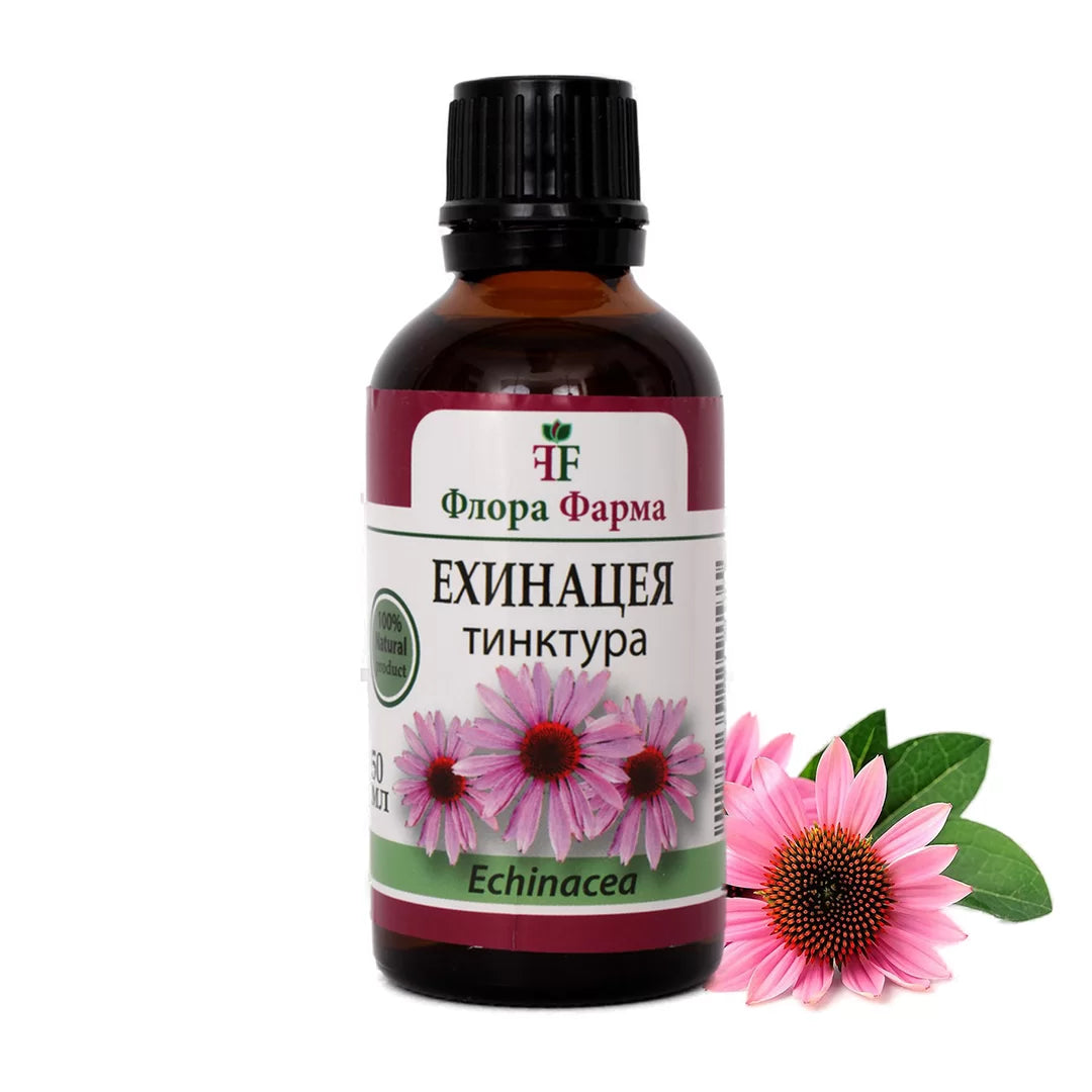 Jeżówka (Echinacea) – nalewka 50 ml - na grypę i przeziębienie