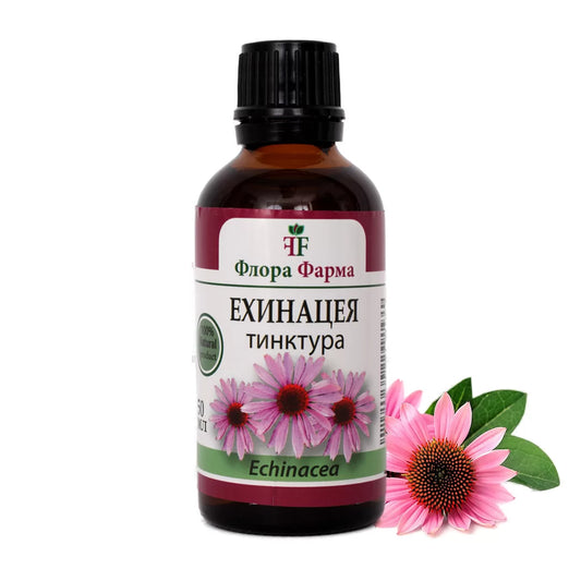 Jeżówka (Echinacea) – nalewka 50 ml - na grypę i przeziębienie
