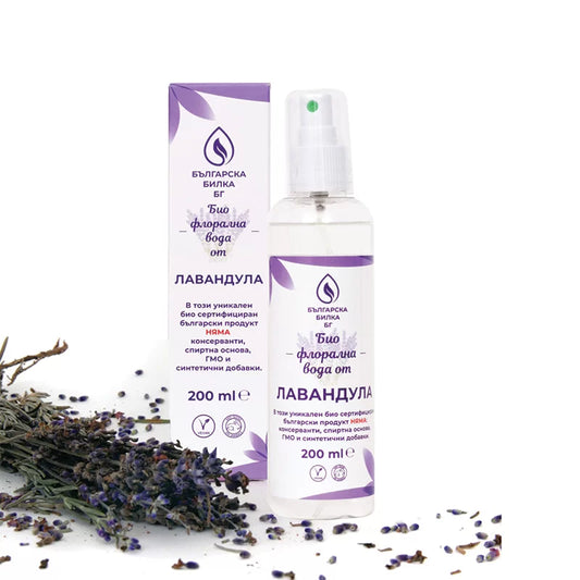 Naturalna woda kwiatowa z lawendy – 200 ml – na trądzik