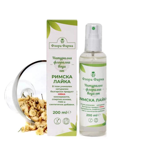 Naturalna woda kwiatowa z rumianku rzymskiego – 200 ml – na trądzik i przebarwienia