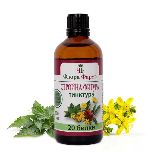 Szczupła linia – nalewka 100 ml – wspomaga utrzymanie prawidłowej masy ciała